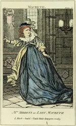 Sarah Siddons (1755-1831) als Lady Macbeth